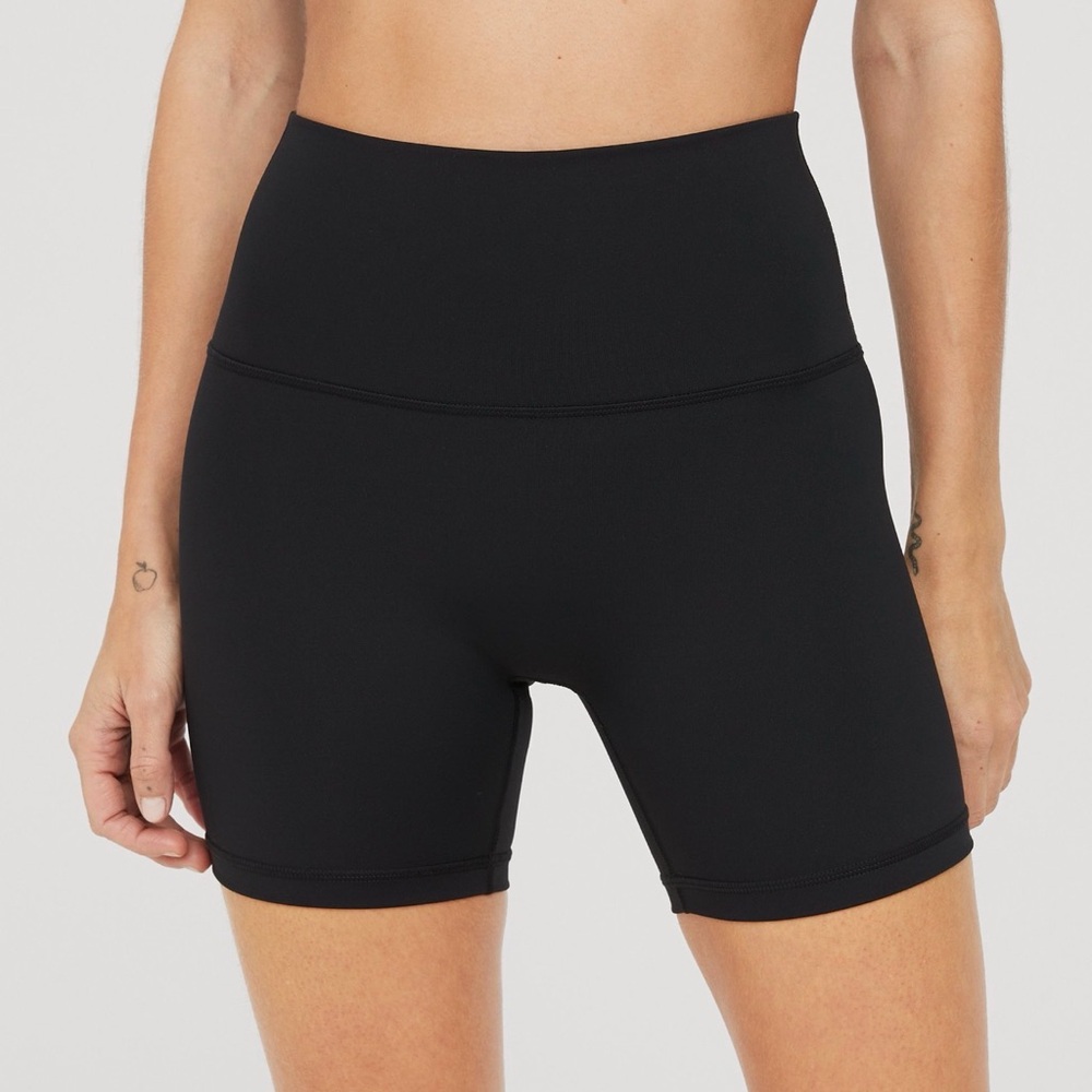 Aerie Classic Black Bike Shorts